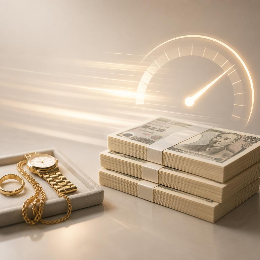 2. すぐに現金化！手続き簡単