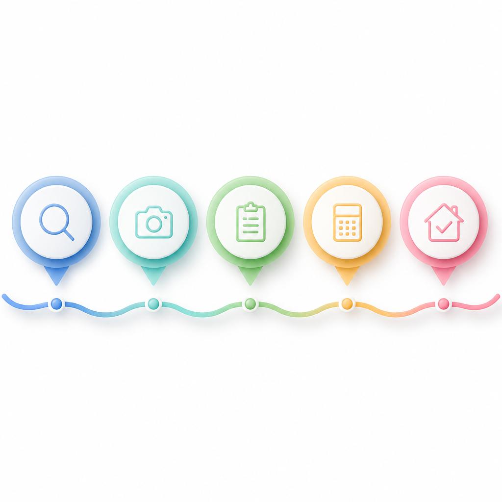 4. 無料査定の流れ