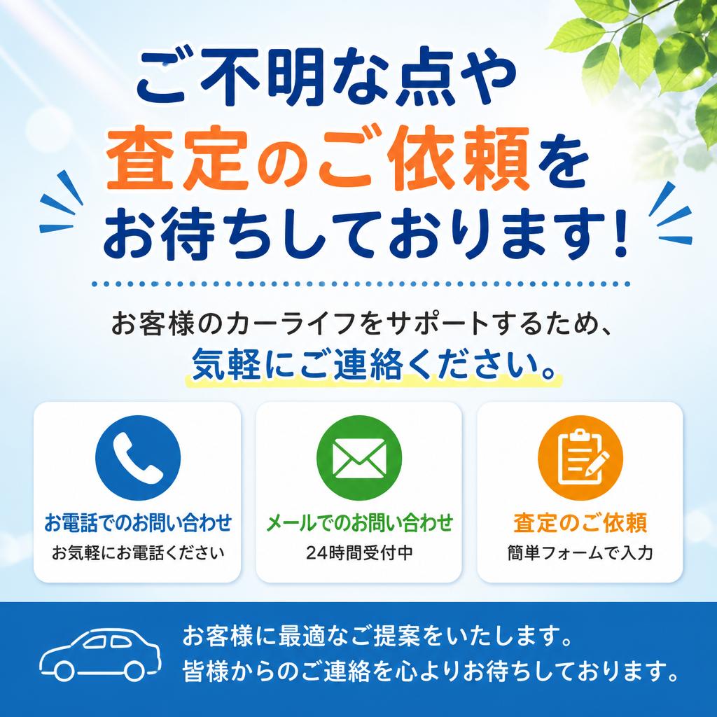 7. さあ、お問い合わせを！
