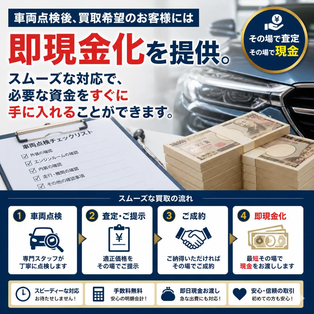 即現金化の流れ