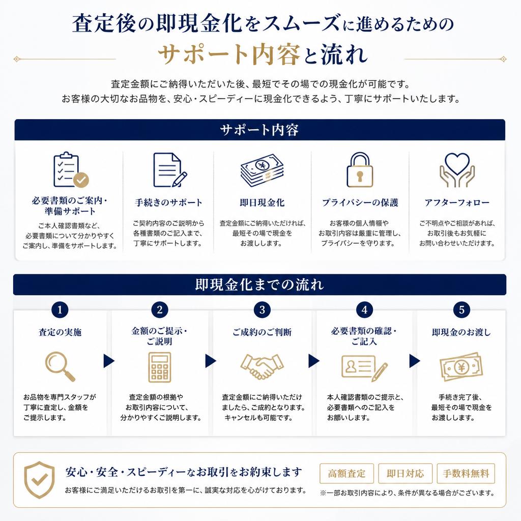 即現金化サポート