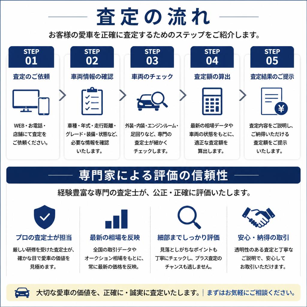 実績豊富な査定プロセス